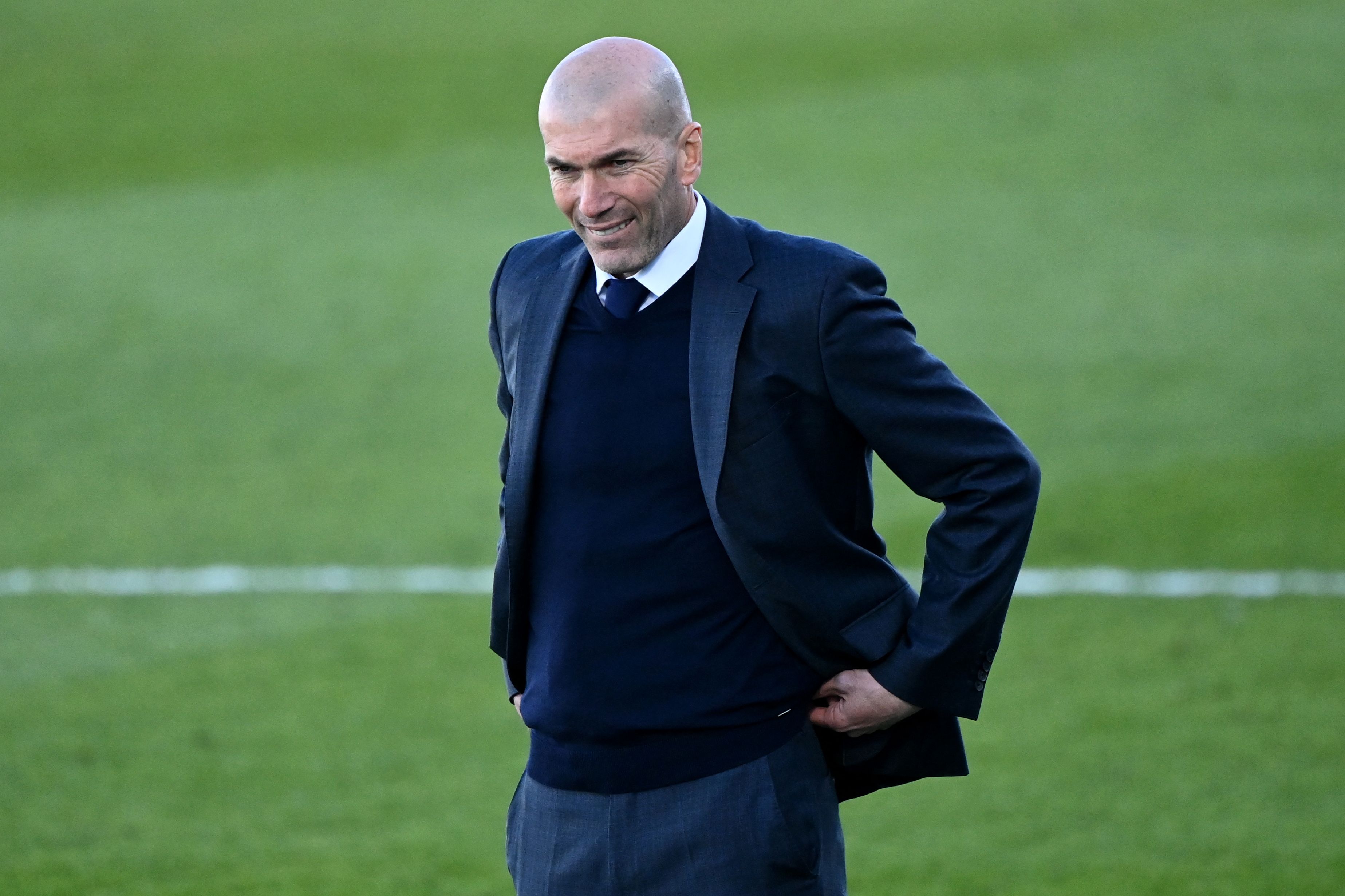 Pelatih Real Madrid Zinedine Zidane
