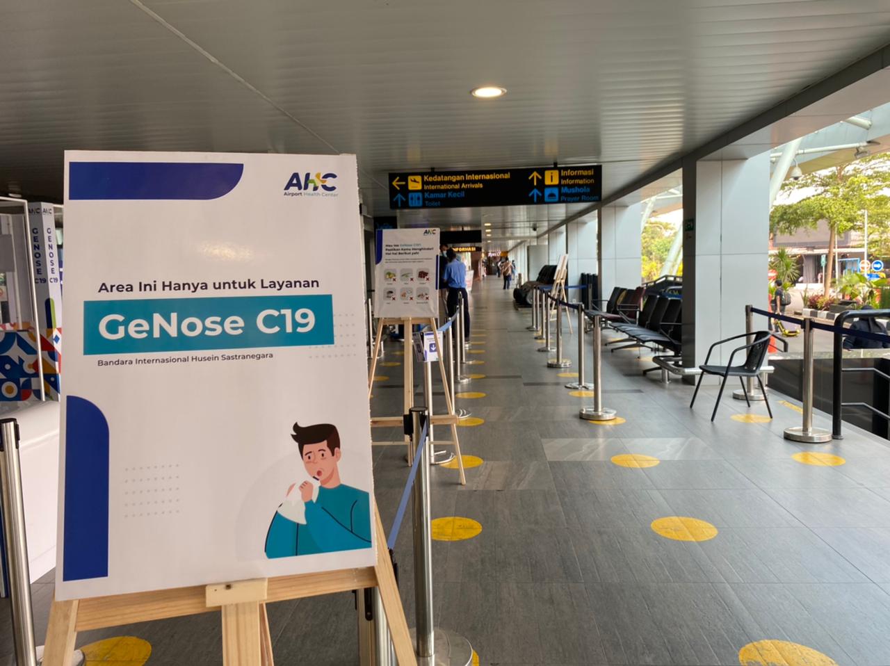 Bandara Husein Sastranegara akan memberlakukan Tes GeNose C19 sebagai alternatif skrining kesehatan pelaku perjalanan orang dalam negeri.