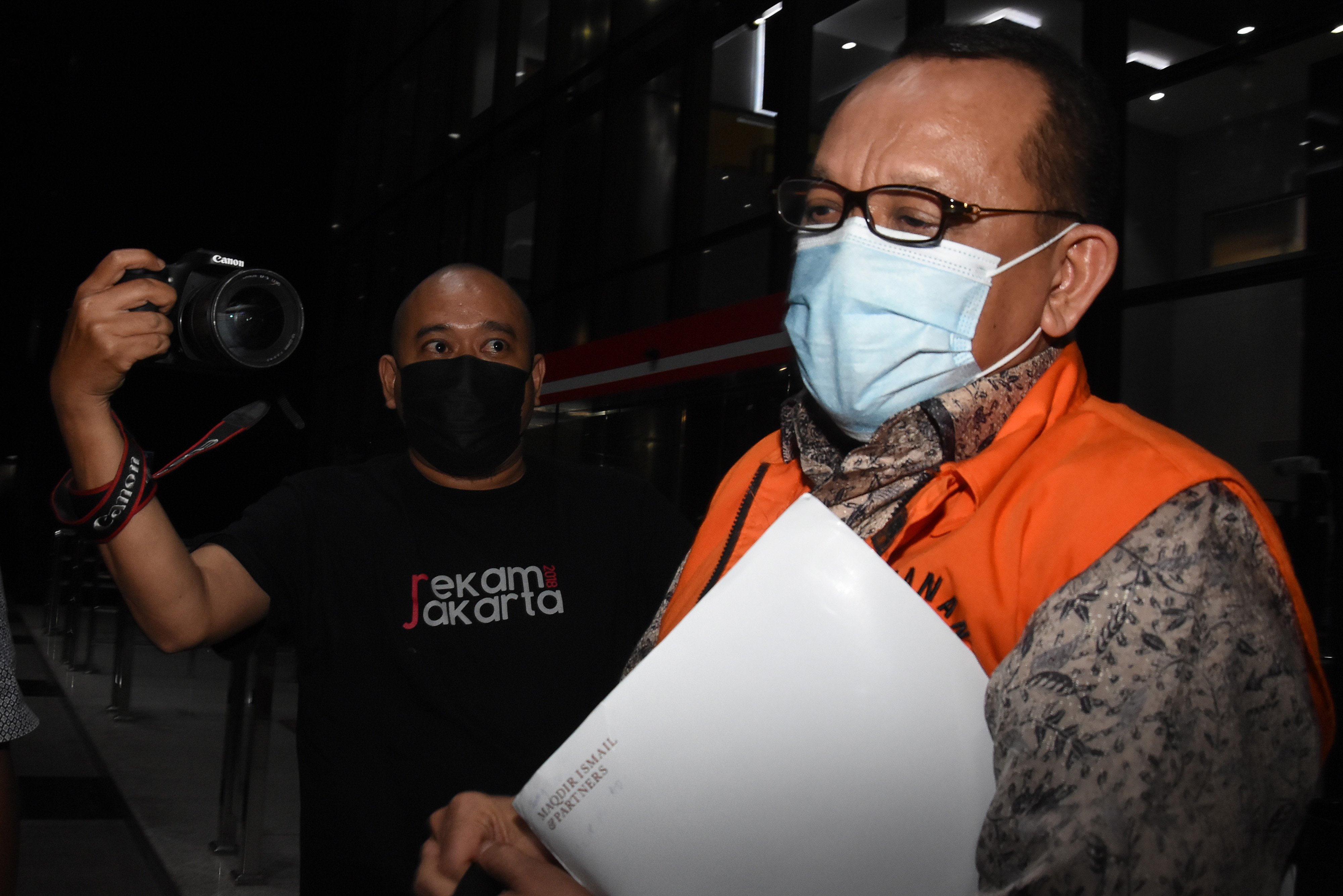 Nurhadi, terdakwa kasus suap dan gratifikasi penanganan perkara di Mahkamah Agung.