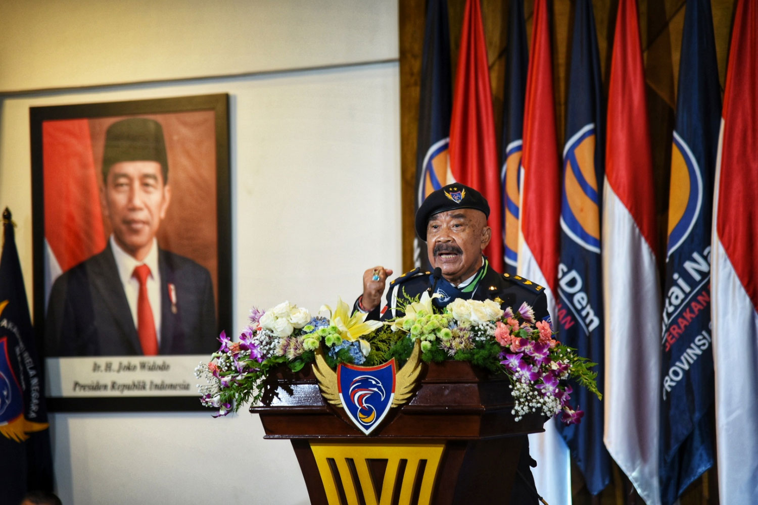 IGK Manila Anggota Majelis Tinggi Partai NasDem, Gubernur Akademi Bela Negara (ABN), dan Insan Olahraga Indonesia