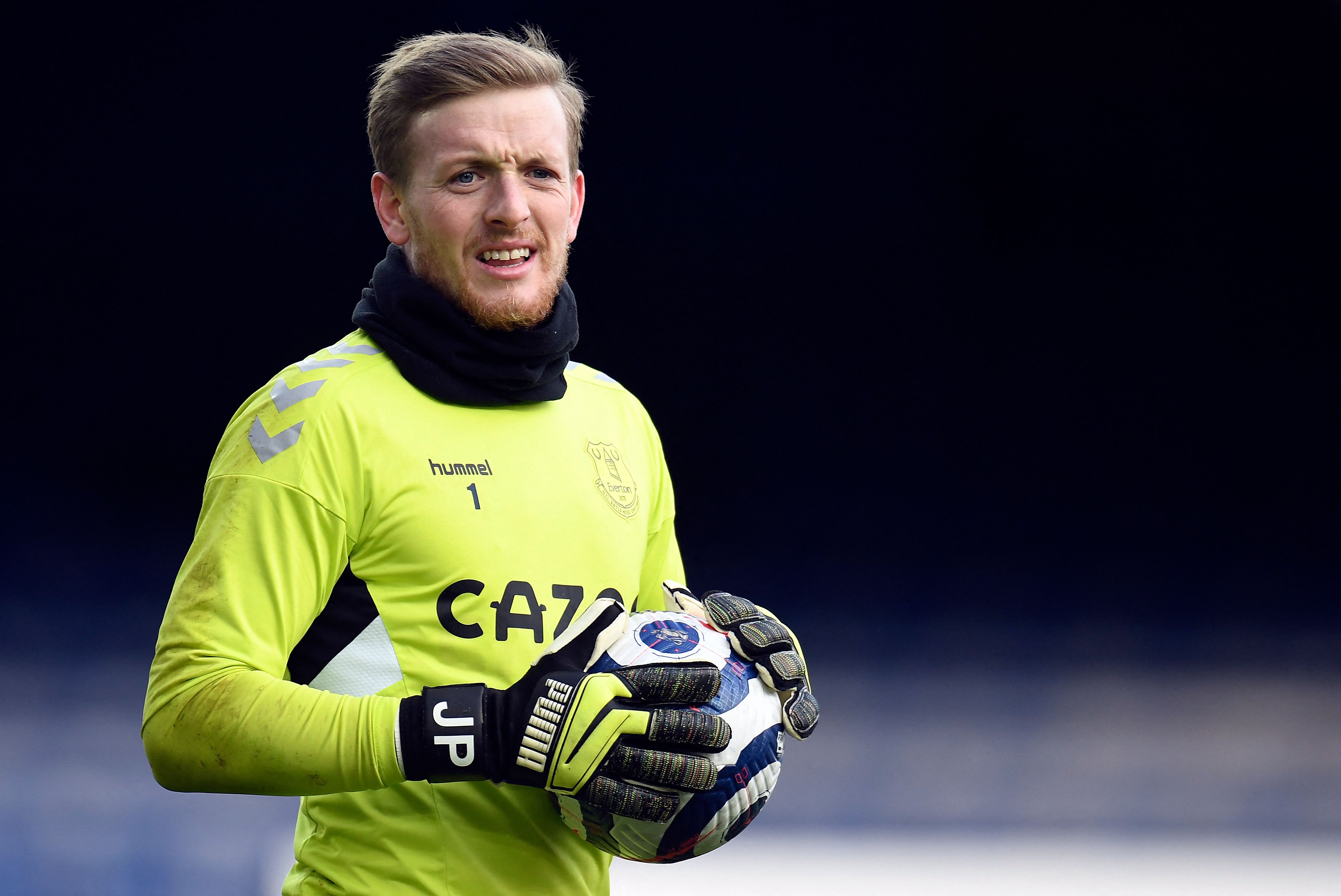 Penjaga gawang Inggris Jordan Pickford