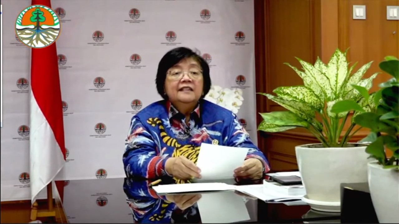 Menteri LHK Siti Nurbaya