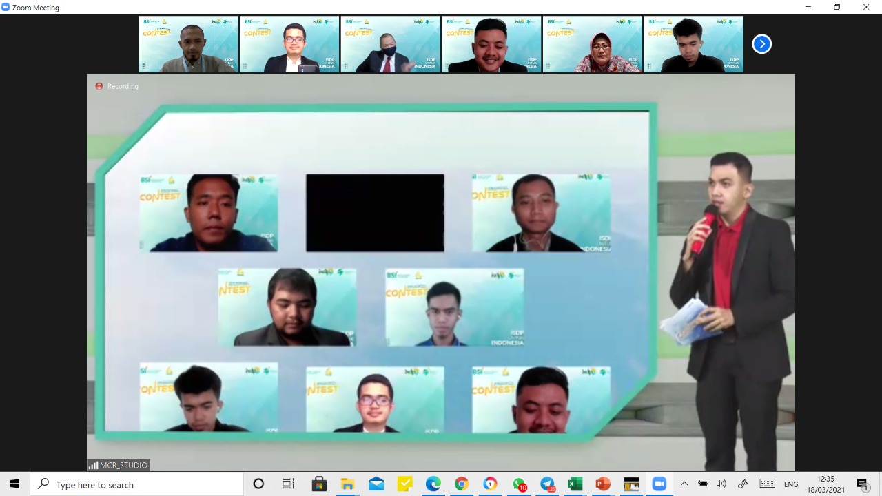 Ajang ISDP contest 2021