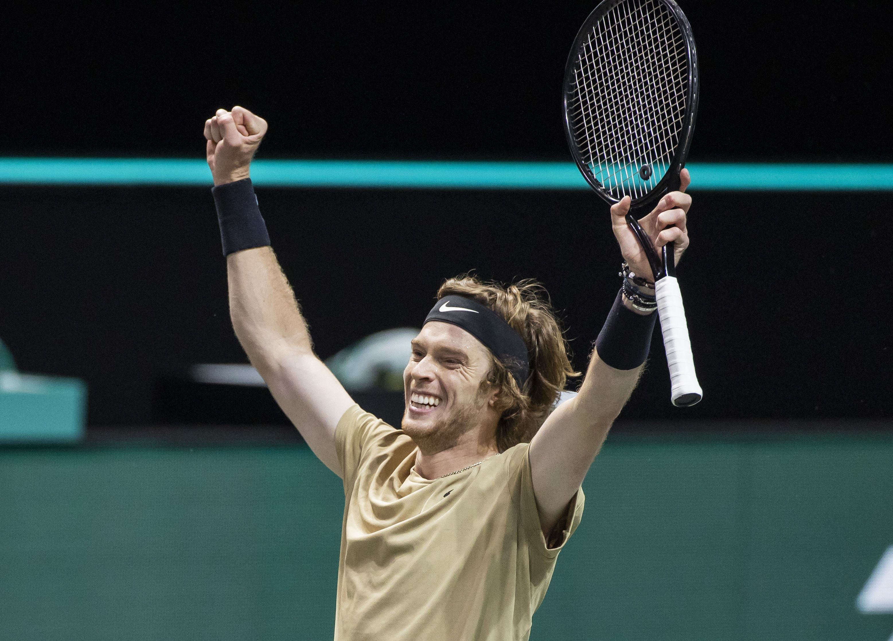 Petenis Rusia Andrey Rublev