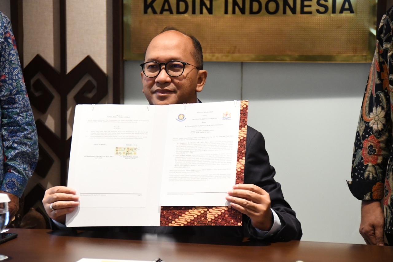  Ketua Umum Kamar Dagang dan Industri (Kadin) Indonesia, Rosan P. Roeslani.