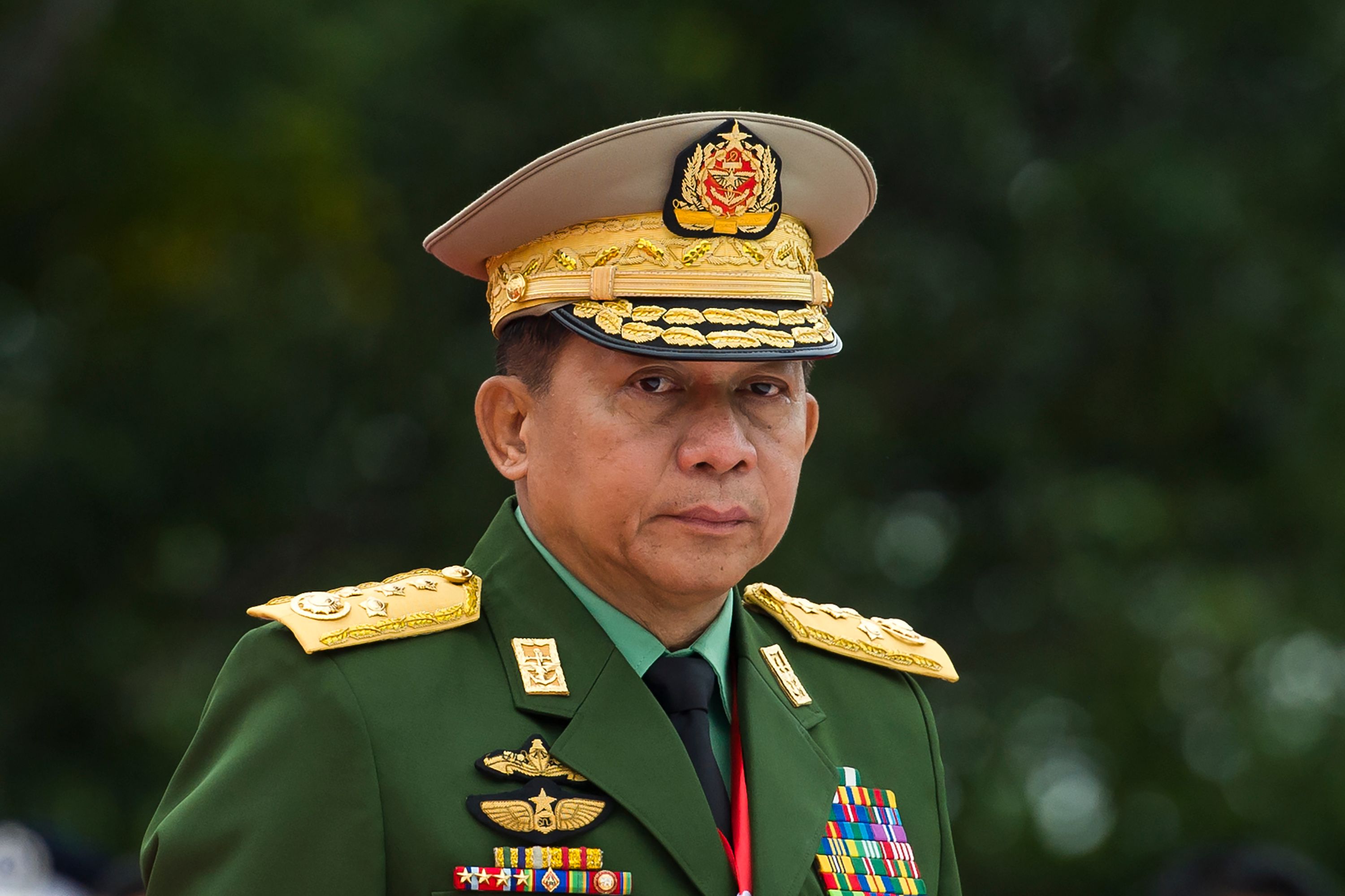 Pimpinan Militer Myanmar Min Aung Hlaing