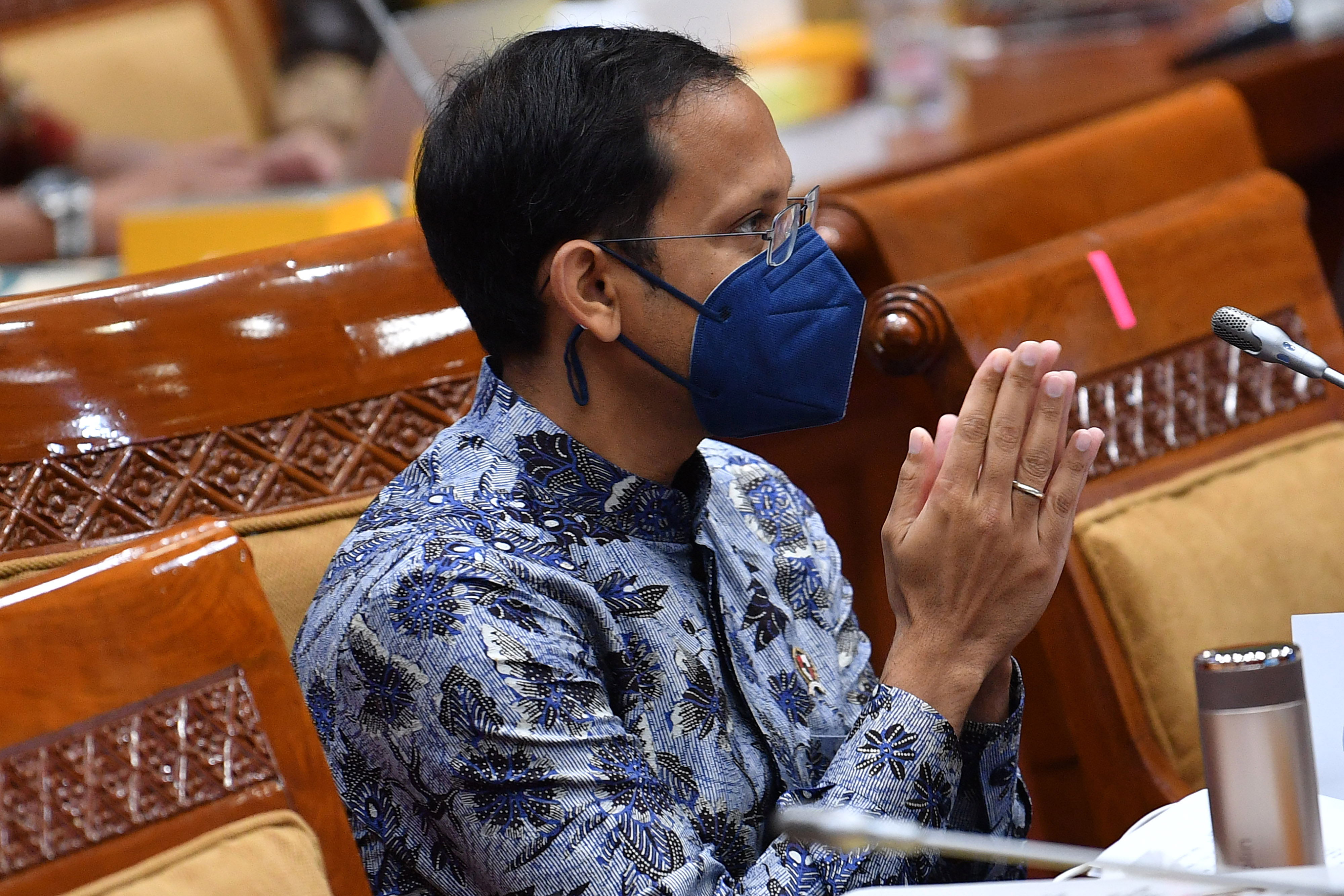 Menteri Pendidikan dan Kebudayaan Nadiem Makarim