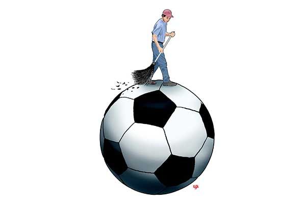 Ilustrasi: Sepak bola.