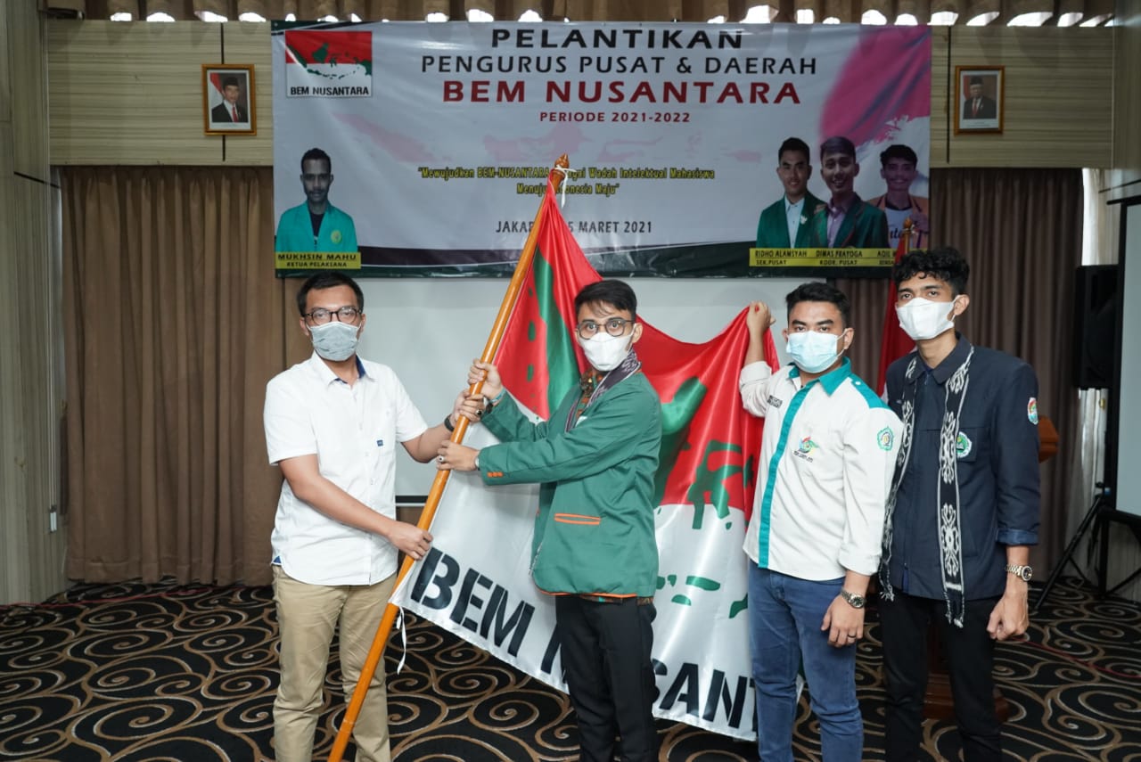 BEM Nusantara mengecam keras aksi bom bunuh diri di Gereja Kathedral Makassar, Sulsel, Minggu (28/3/2021)