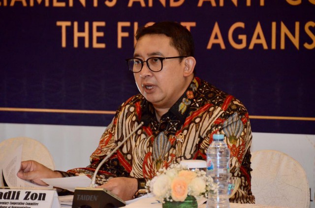 Ketua BKSAP DPR RI Fadli Zon
