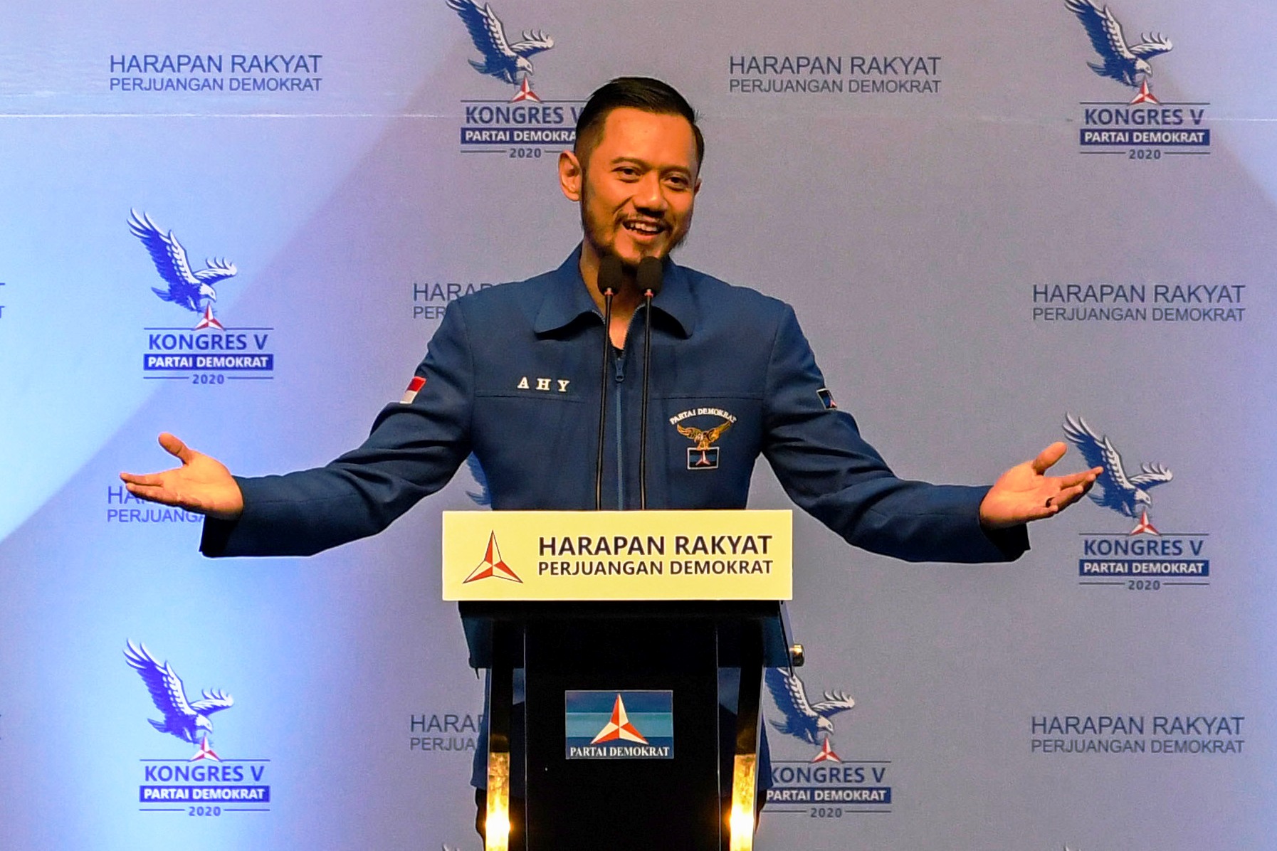 Ketua Umum Partai Demokrat Agus Harimurti Yudhoyono