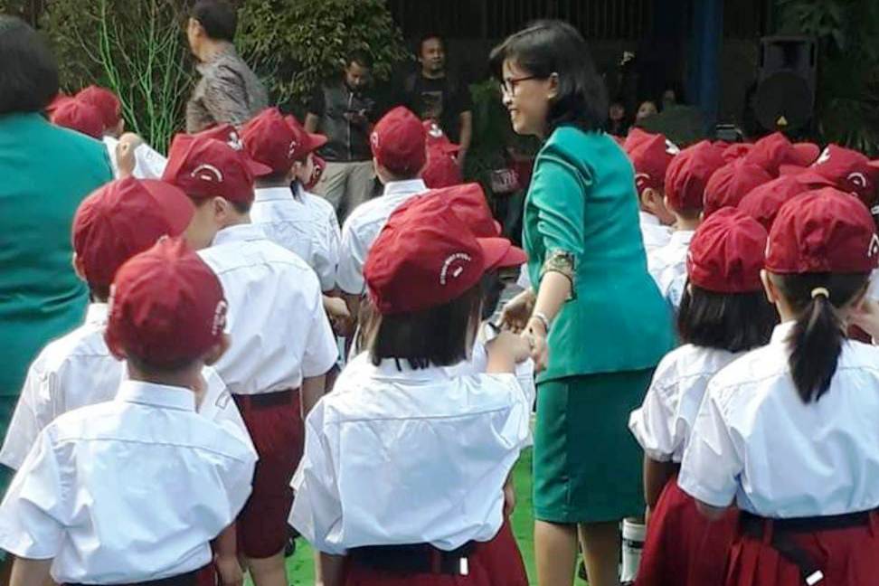 Ilustrasi belajar tatap muka.