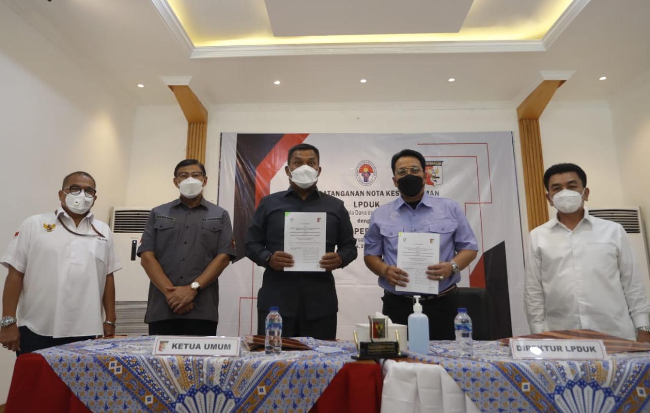 Kerja sama LPDUK kemenpora dengan Perbakin