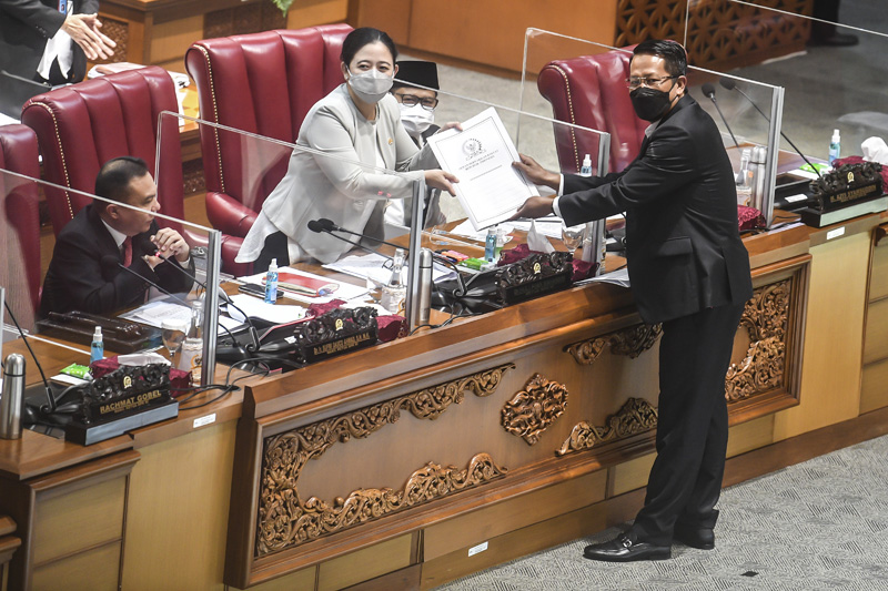 Penetapan prolegnas perioritas 2021