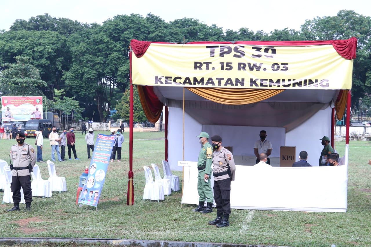 Ilustrasi pengamanan TPS