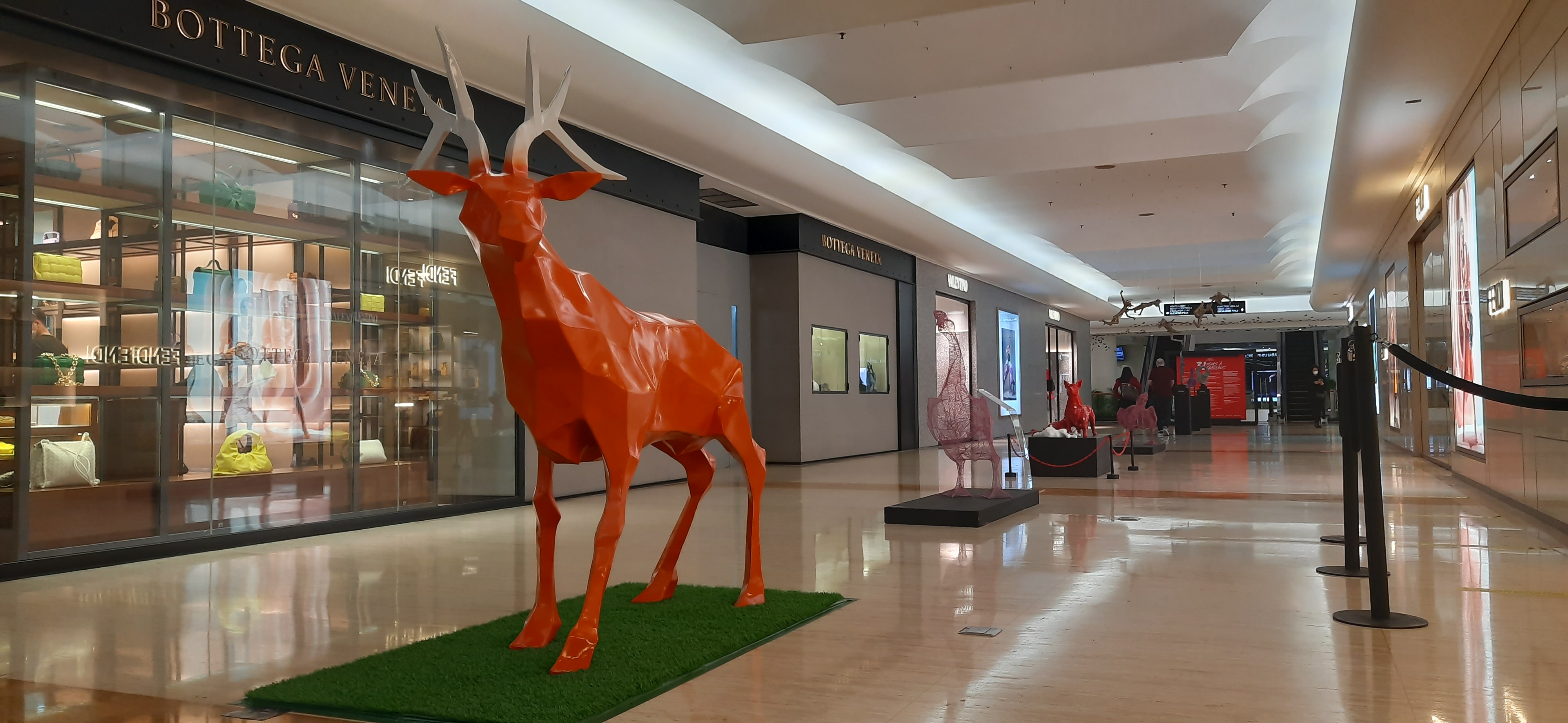 Rusa (2020) karya Nyoman 'Ateng