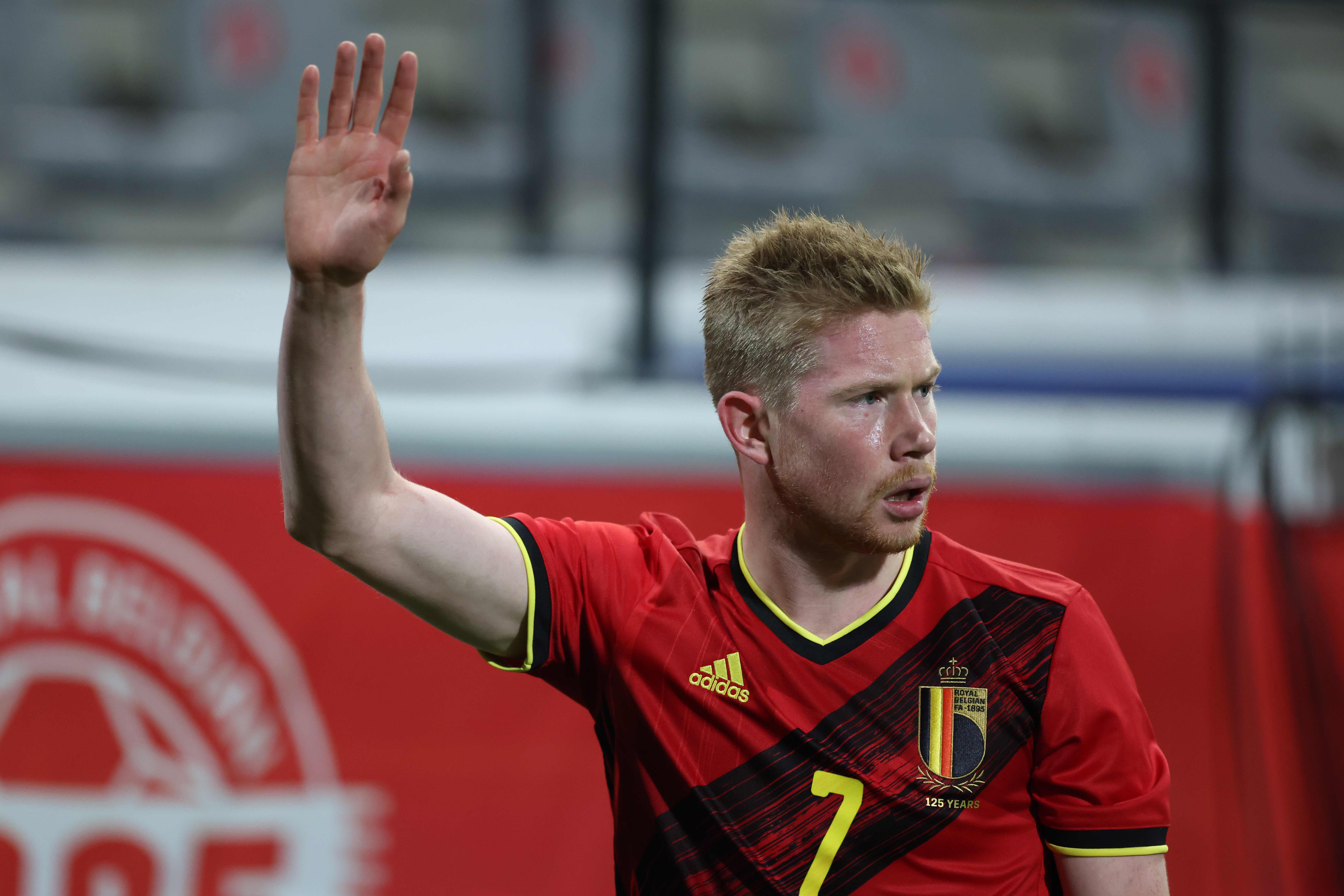 Pemain timnas Belgia Kevin De Bruyne