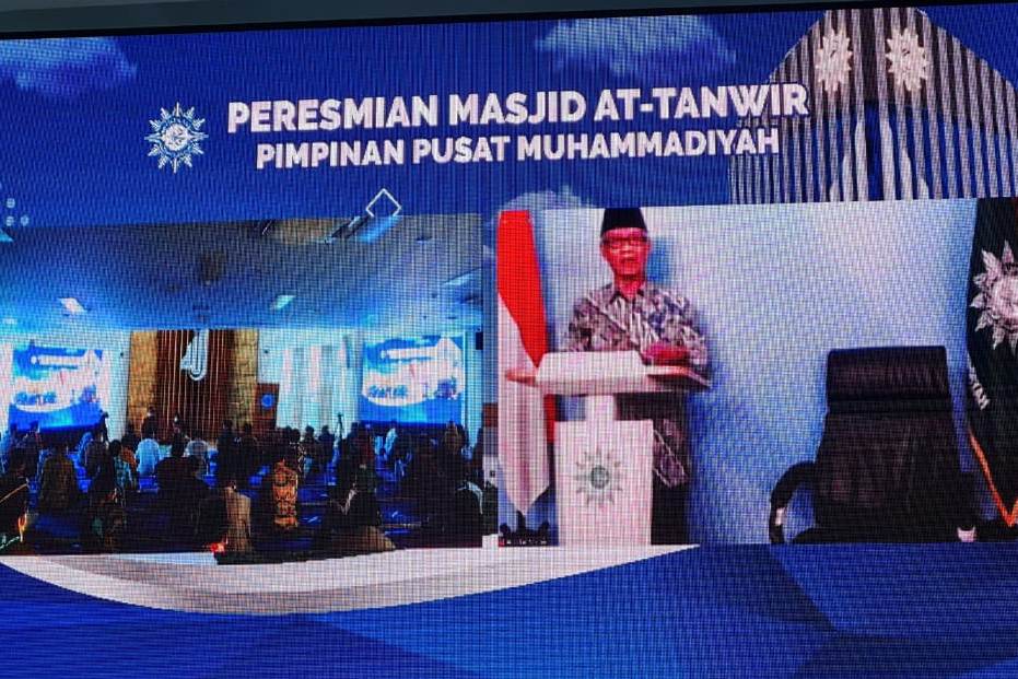 Peresmian Masjid At-Tanwir.