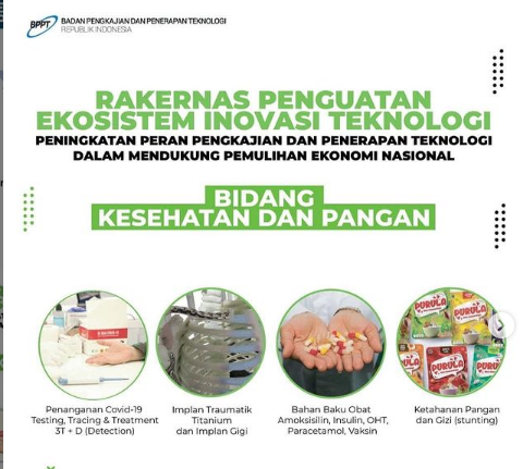 Rakernas Penguatan Ekosistem Inovasi Teknologi