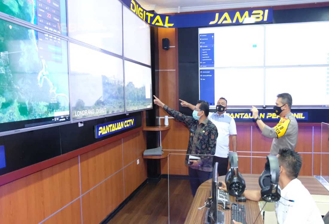 Asap Digital Diaktifkan Lagi untuk Antisipasi Karhutla di Jambi
