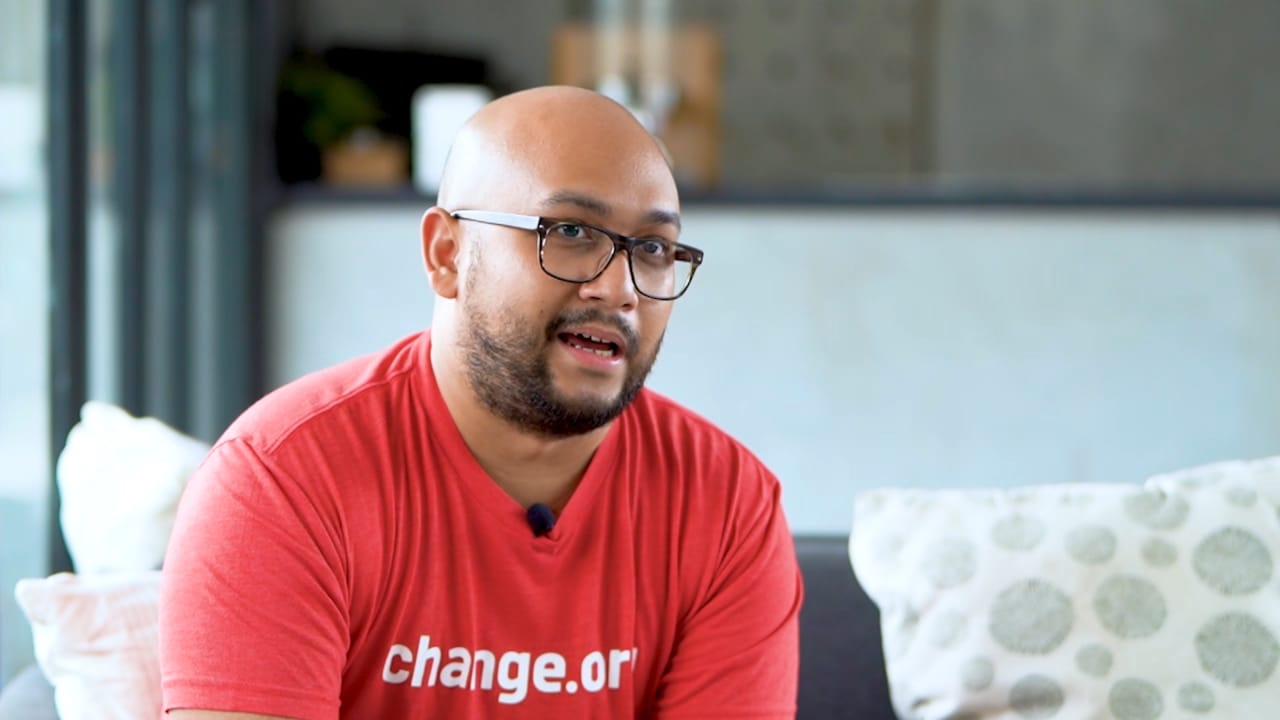 Direktur Komunikasi Change.org Arief Aziz.