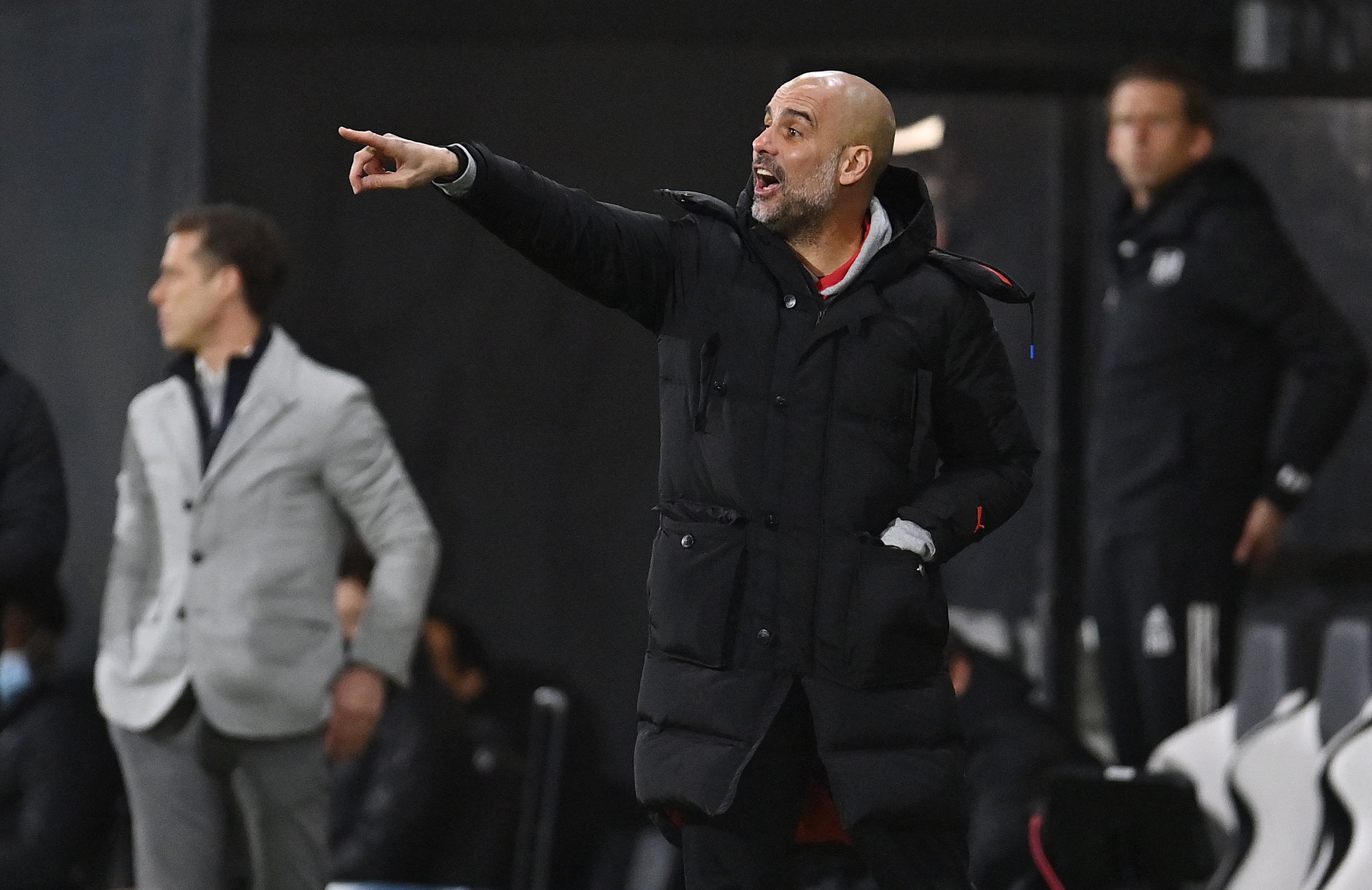 Pelatih Manchester City Pep Guardiola