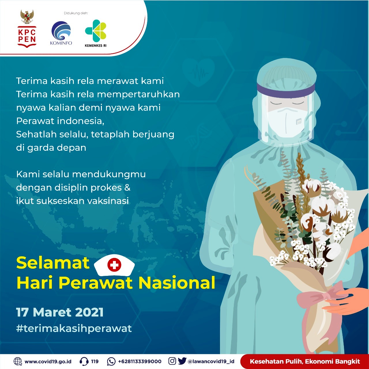 #terimakasihperawat Selamat Hari Perawat Nasional