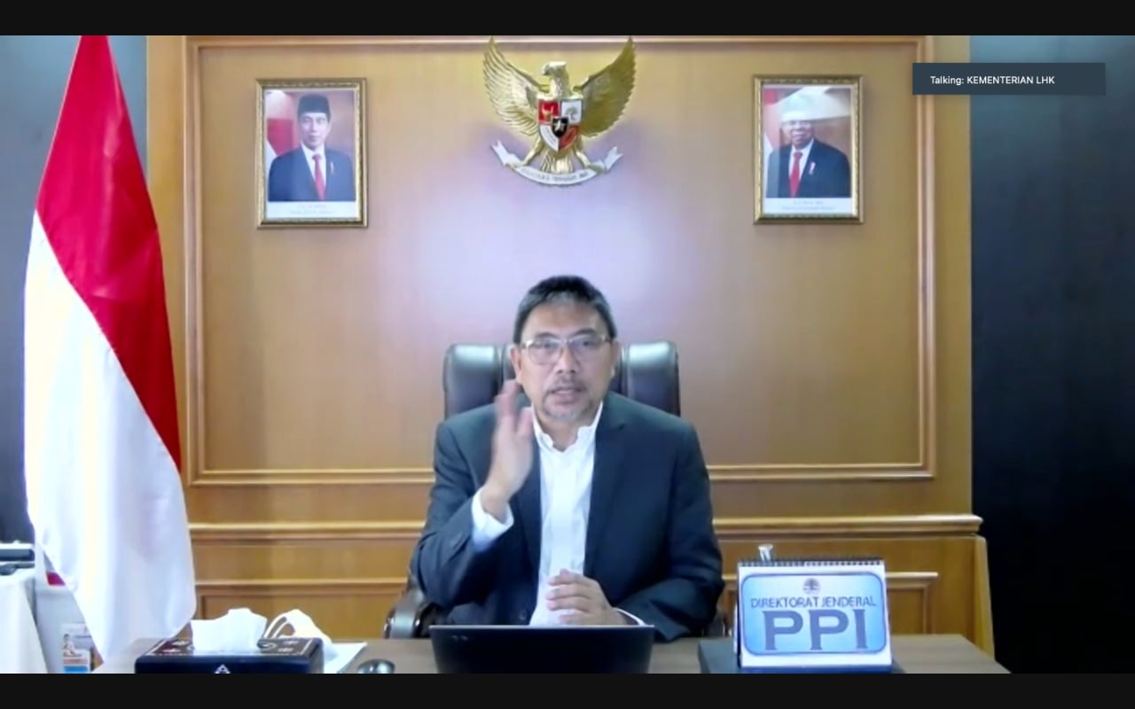 Direktur Jenderal Pengendalian Perubahan Iklim (PPI), Kementerian Lingkungan Hidup dan Kehutanan (LHK), Ruandha Agung Sugardiman