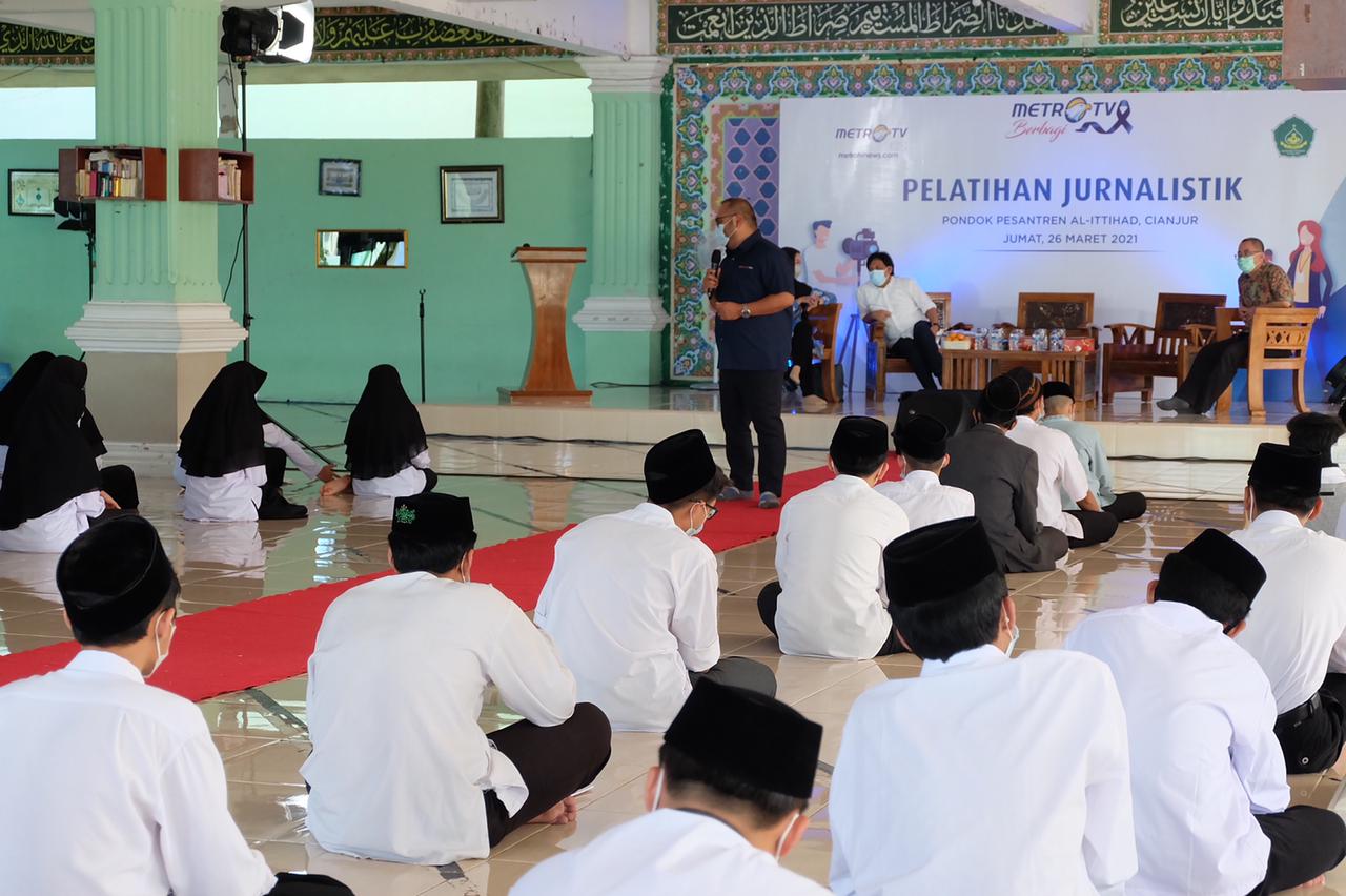 Metro TV Gelar Pelatihan Jurnalistik untuk 250 Santri