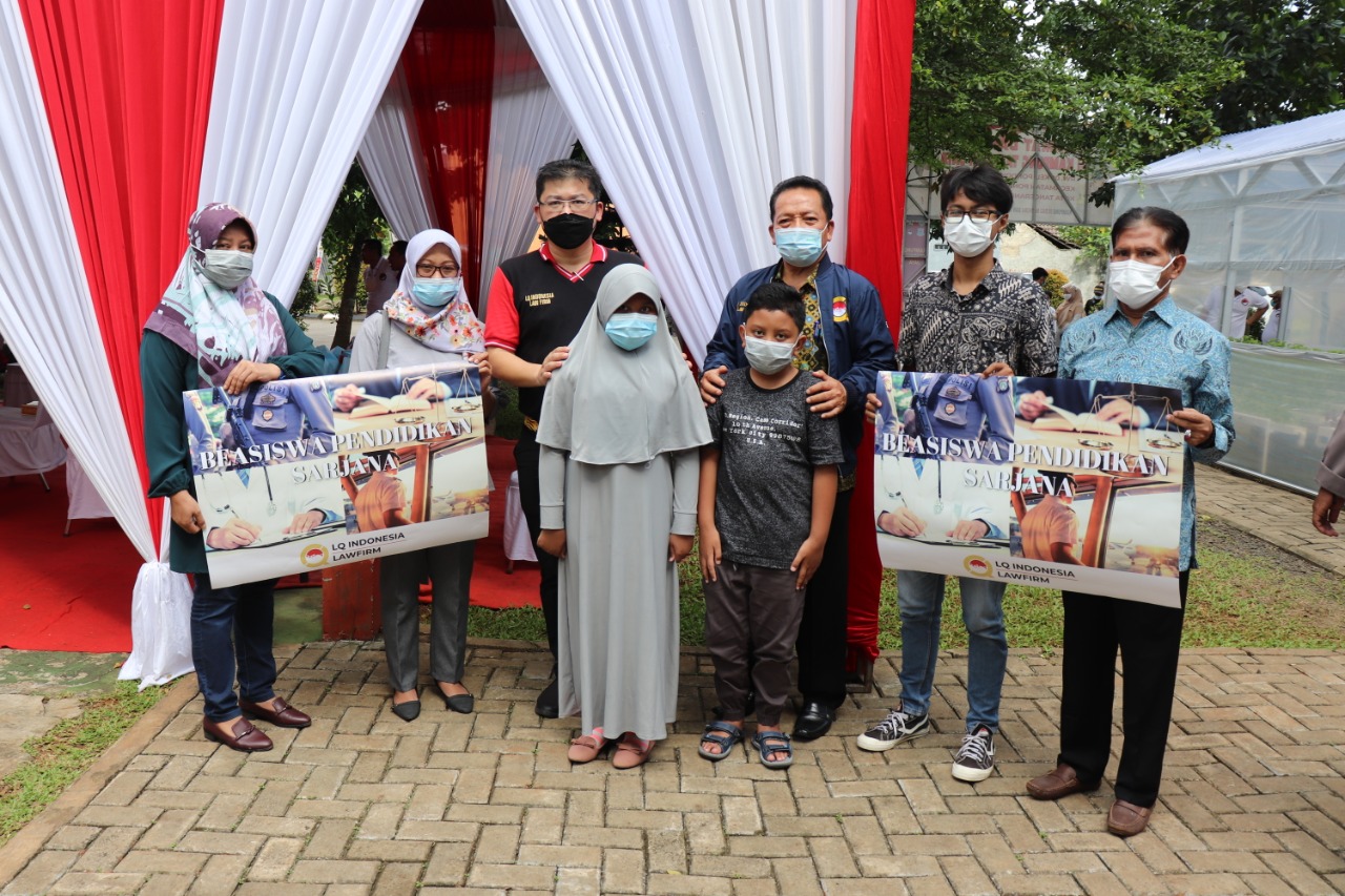 LQ Indonesia Beri Beasiswa untuk Anak Polisi Korban Covid-19