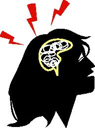 Ilustrasi sakit kepala.