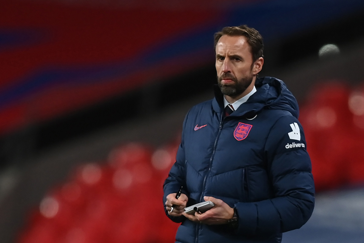 Pelatih timnas Inggris Gareth Southgate 