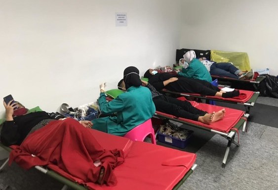 PMI Tangerang Mendapat 32 Kantong Donor Darah  