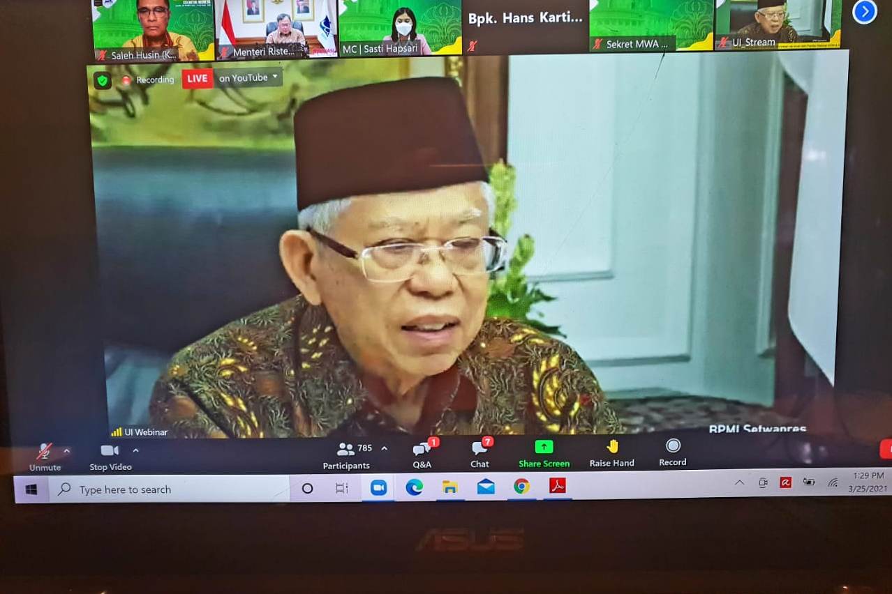 Wakil Presiden Ma'ruf Amin.