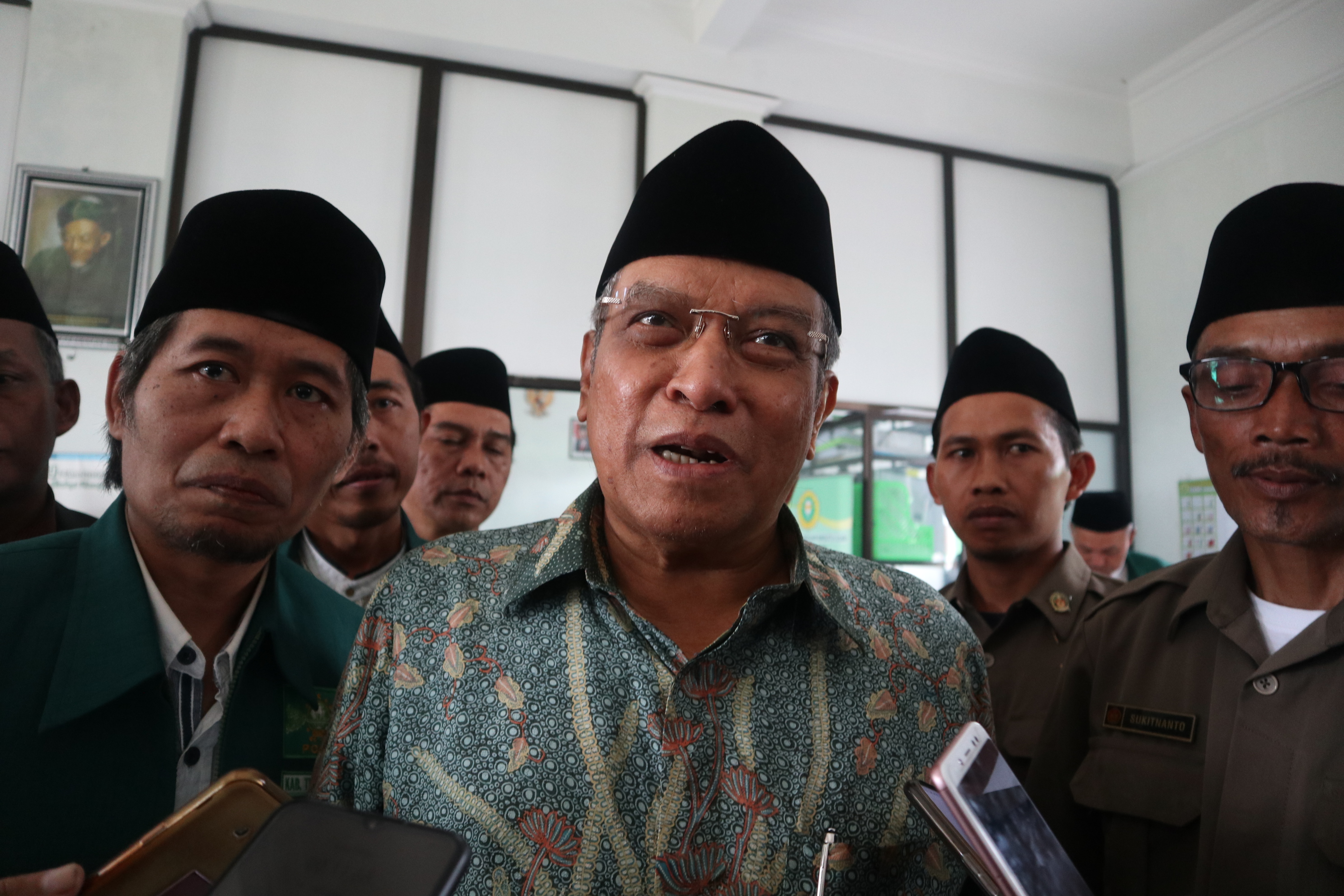 KETUA Umum Pengurus Besar Nahdlatul Ulama (PBNU) KH Said Aqil Siroj