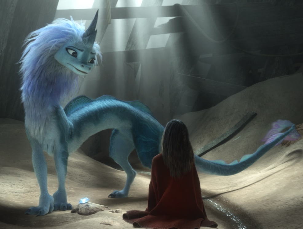 Film animasi Raya and The Last Dragon. 