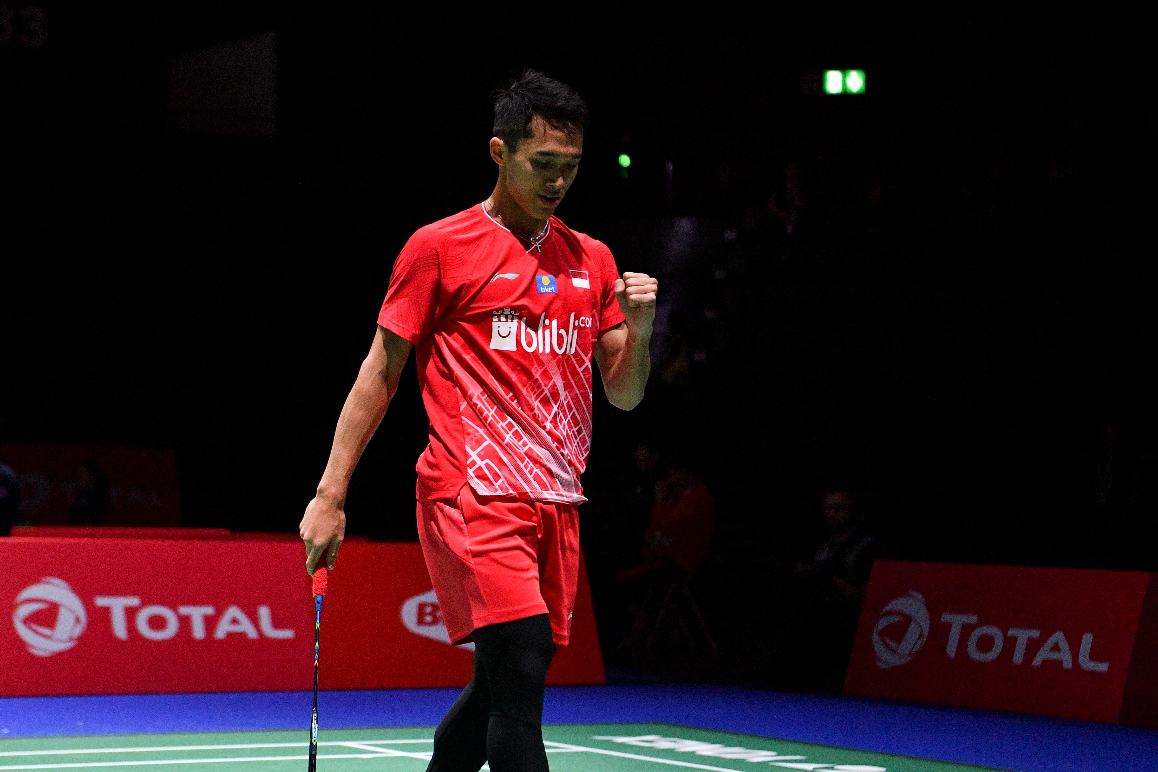 Tunggal putra Indonesia Jonatan Christie