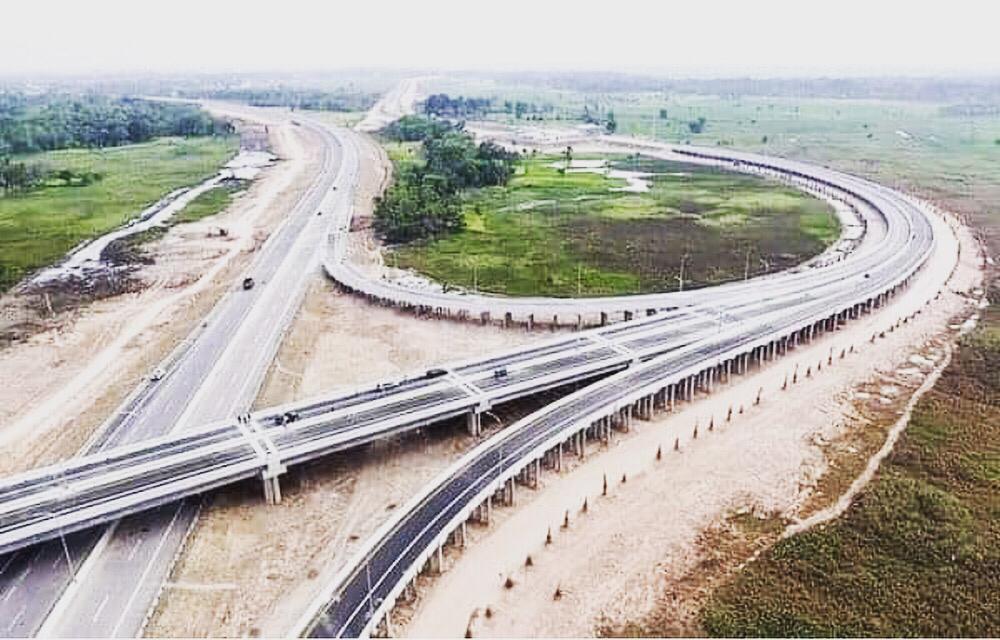 Jalan Tol Trans Sumatera Ruas Terbangi - Pematang Panggang - Kayuagung,