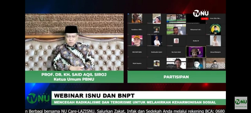Ketua ummum PBNU Said Aqil Siraj 