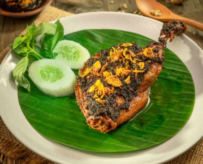 Menu Bebek Kaleyo khas Madura 