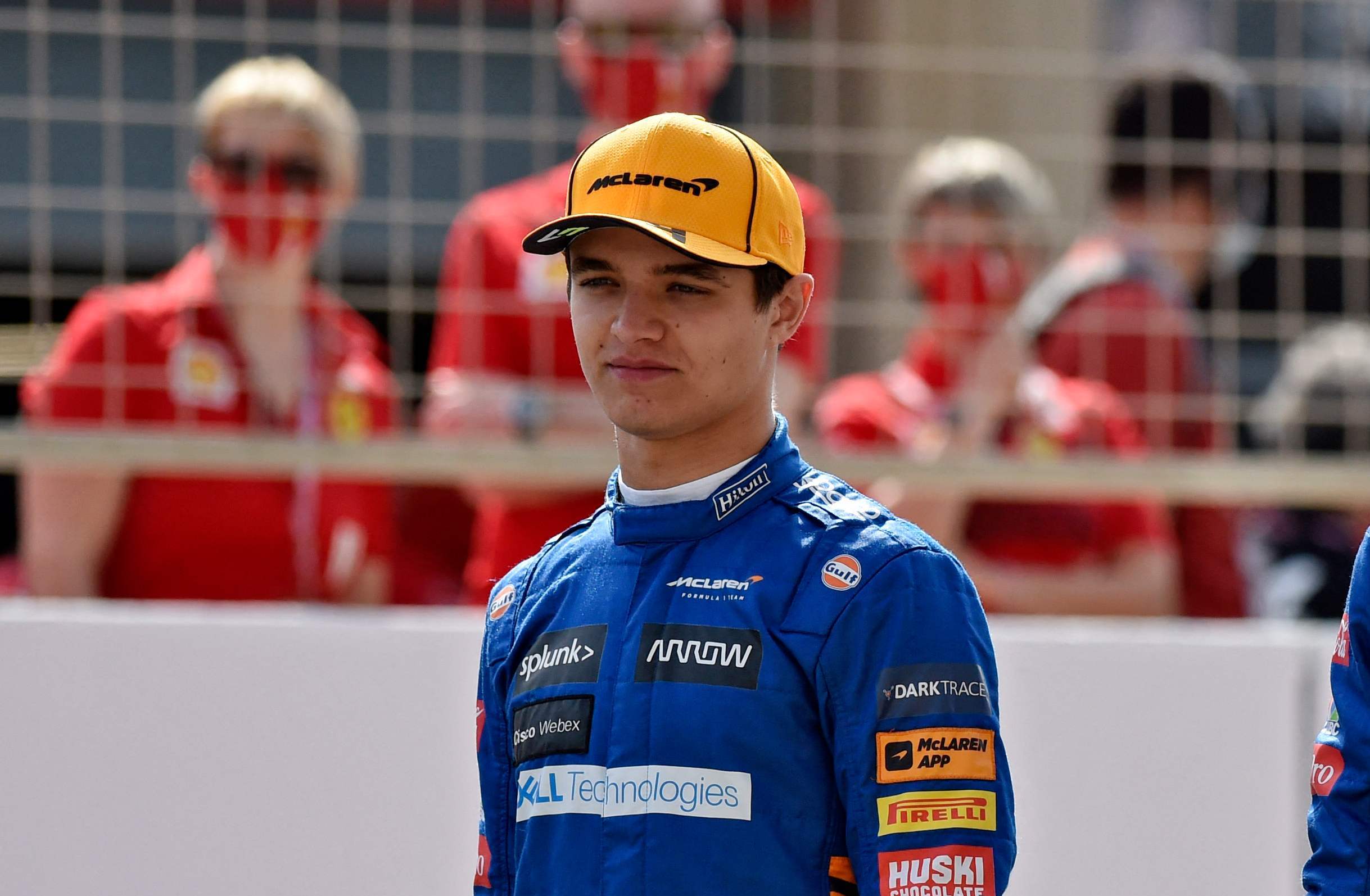 Pembalap Formula 1 (F1) tim McLaren, Lando Norris. 