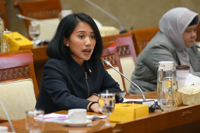 Anggota Komisi XI DPR RI Puteri Anetta Komarudin. 