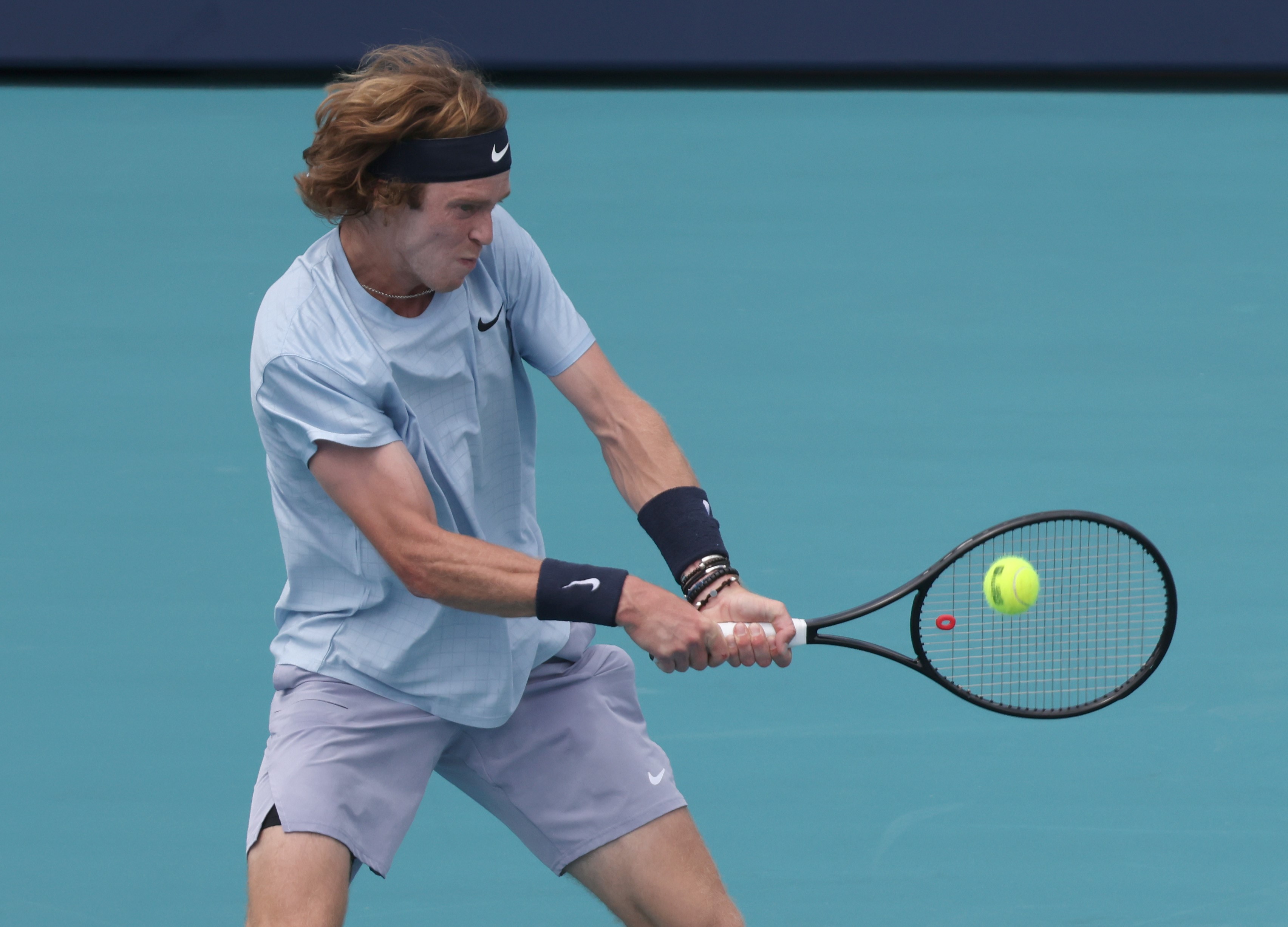 Petenis Rusia Andrey Rublev