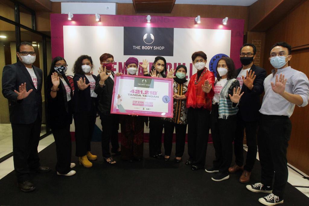 Serahkan 421,218 Petisi untuk Dukung RUU PKS