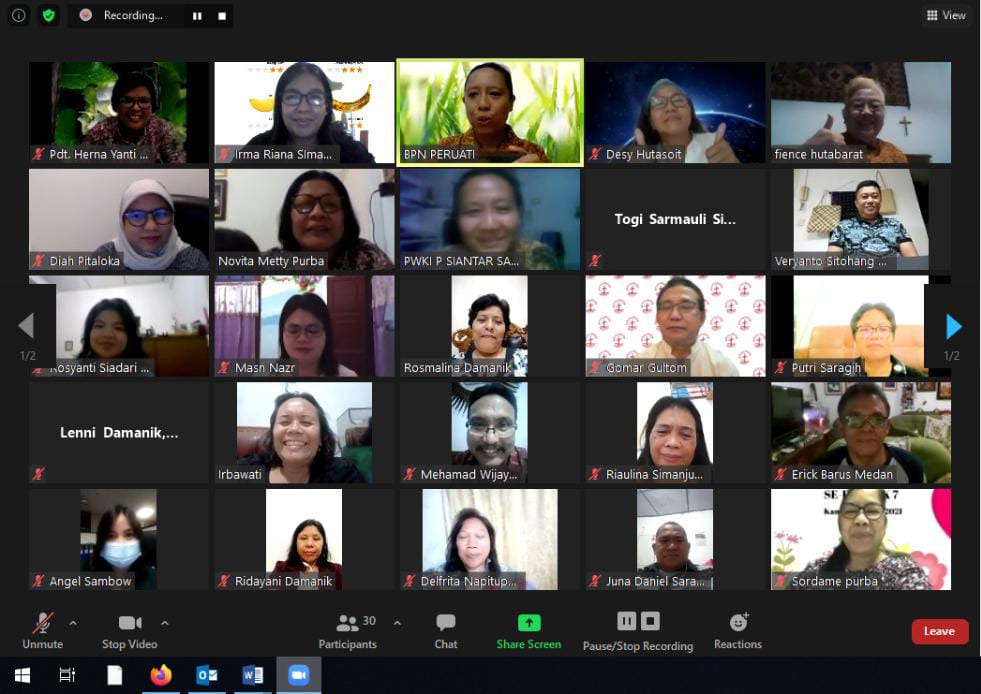 Perempuan Gereja di Sumatra Utara desak pemerintah segera disahkan RUU PKS.