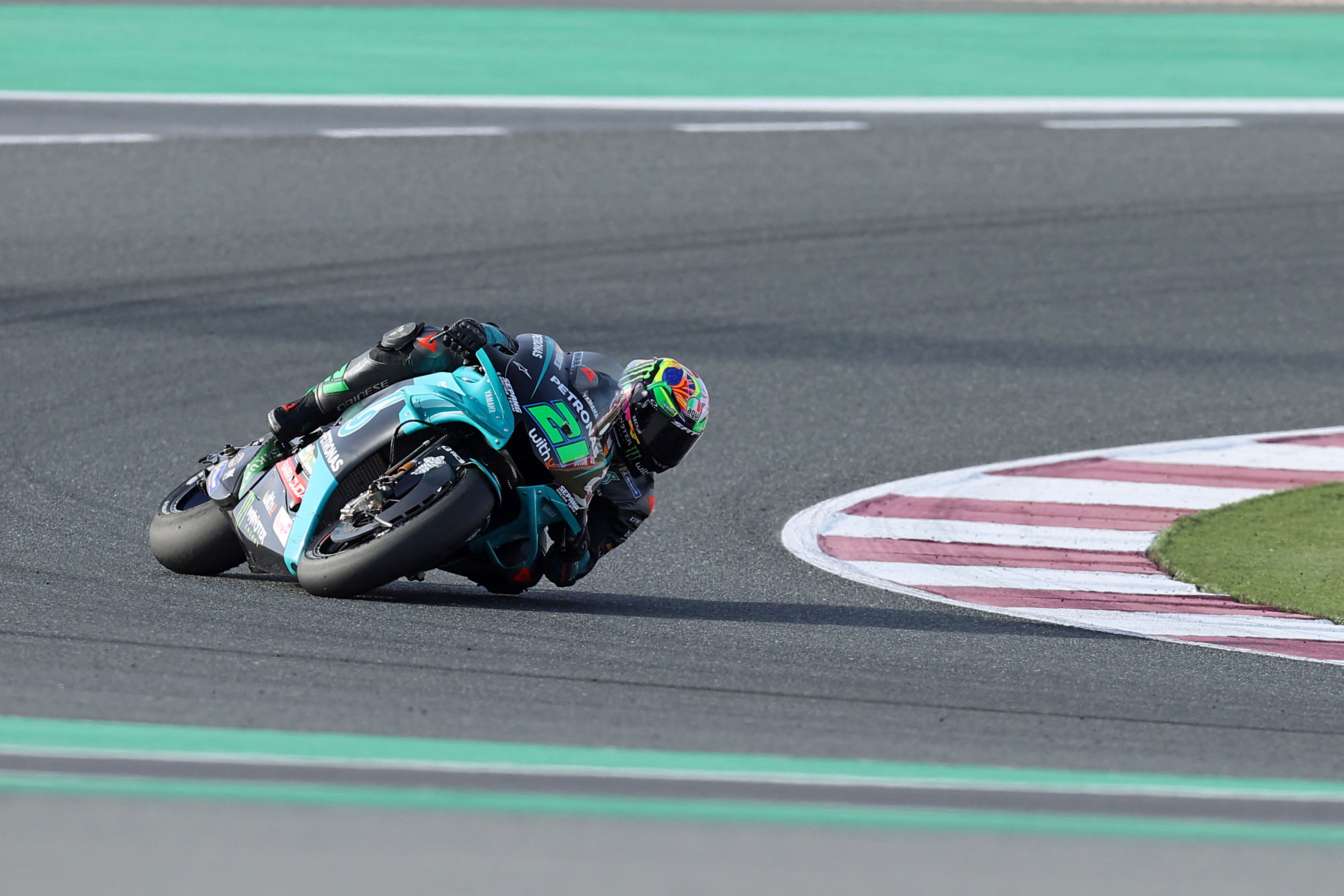 Pembalap Petronas Yamaha SRT Franco Morbidelli