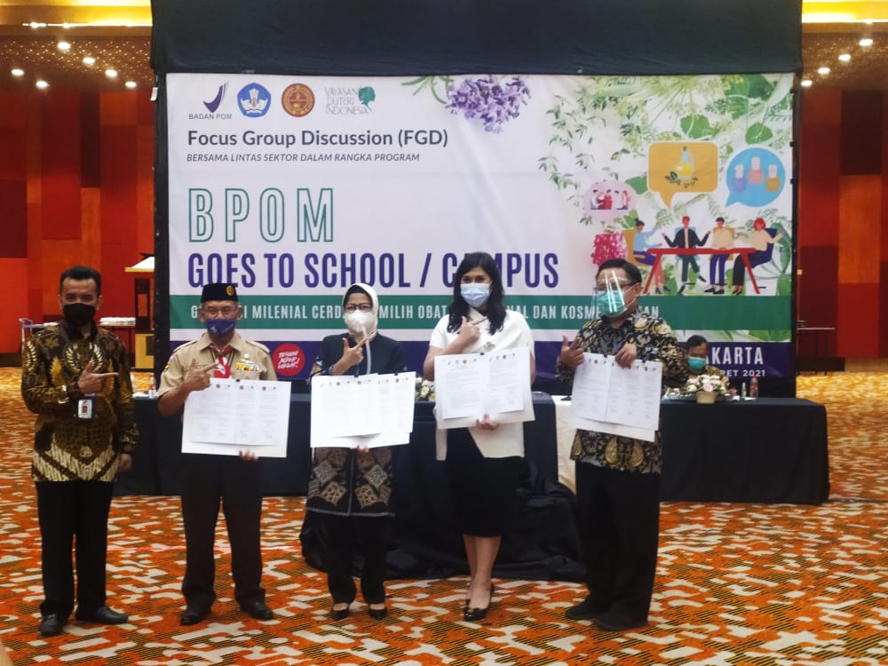 Badan POM Gandeng Anak Milenial Edukasi Bahaya Kosmetik Palsu