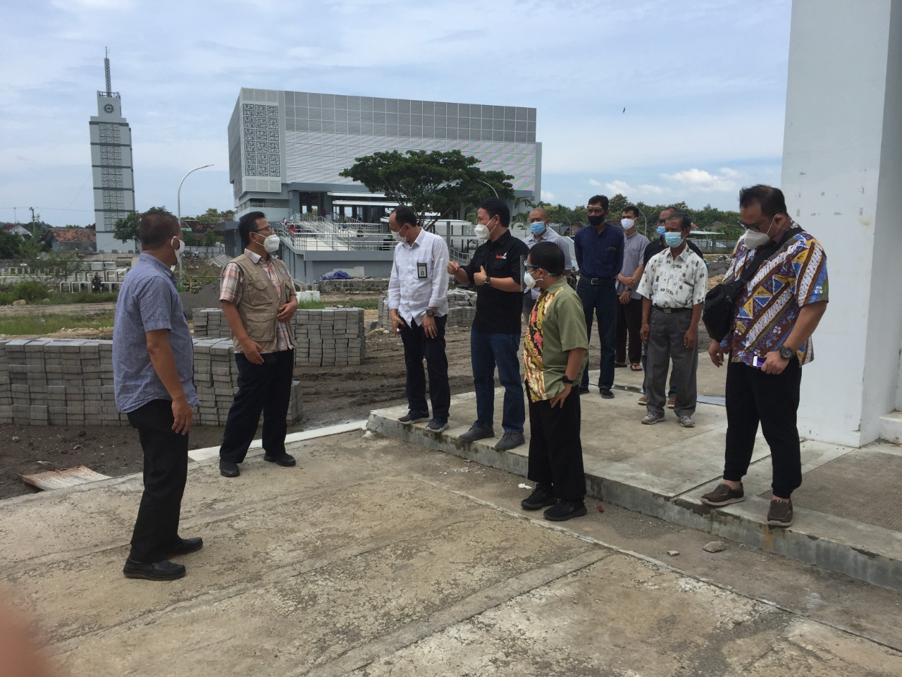 Tim BPK mengaudit dua lembaga pendidikan di Yogyakarta, yang dibangun dari donasi  yang dikelola Lazismu, Kamis (25/2/2021)