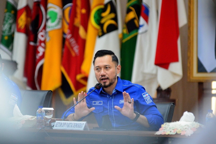 Ketua Umum Partai Demokrat Agus Harimurti Yudhoyono. 