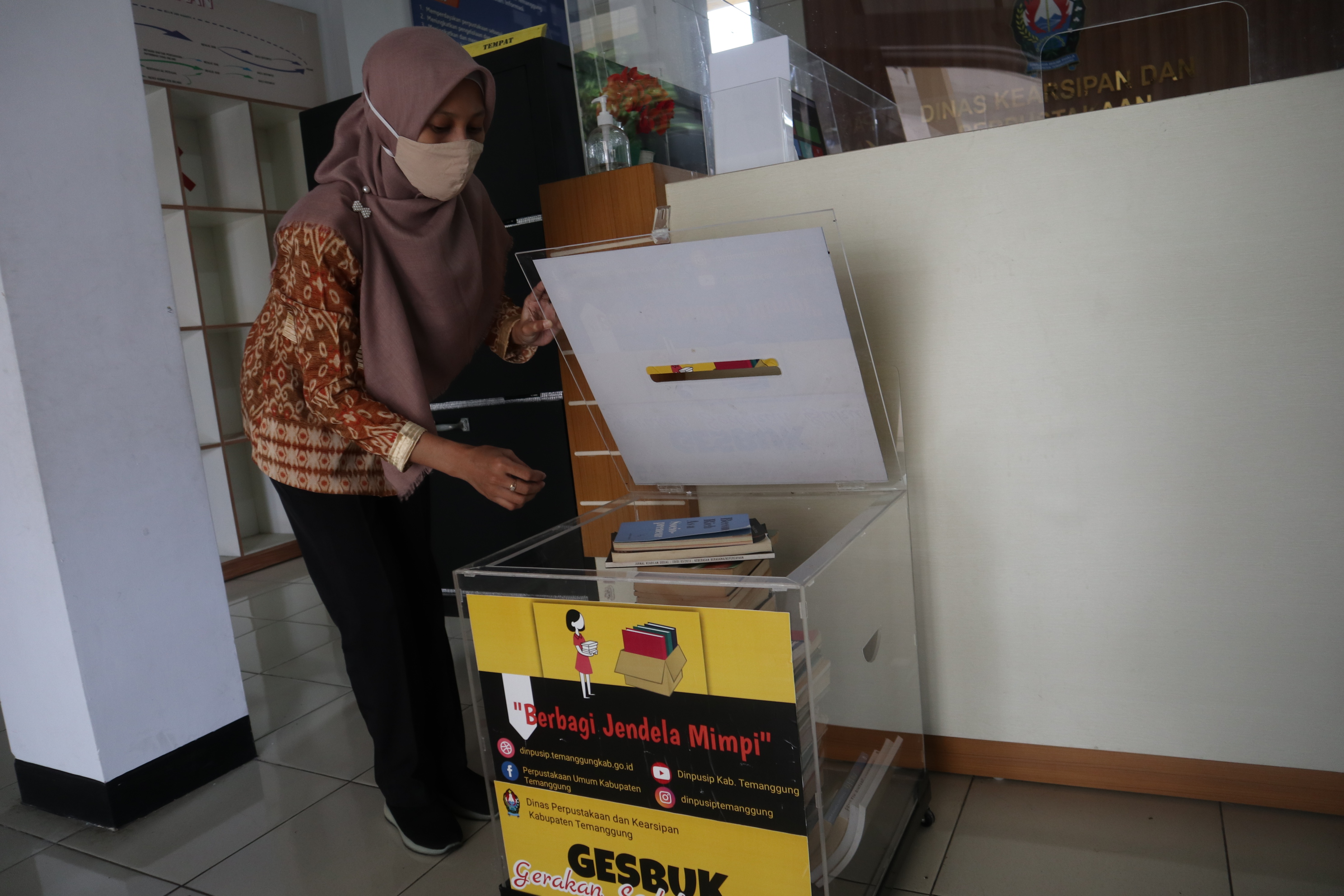 Perpusda Temanggung Butuh Sumbangan Buku-Buku Pertanian